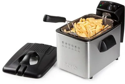 Zdjęcie produktu dla Solidchoice - Frytkownica ze stali nierdzewnej, 3000 W, pojemność 4 litry