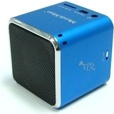 Produktbild von Technaxx Mini Musicman, 1-Weg, 3 W, 150 - 18000 Hz, 4 Ohm, 10%, Kabelgebunden