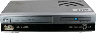 Obrázek produktu pro Tom-Tec DVHS-2 | VHS rekordér / DVD přehrávač