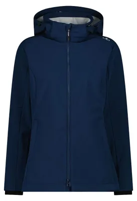 Produktbild von CMP Damen Softshelljacke Jacket DET. Hood Blau 36