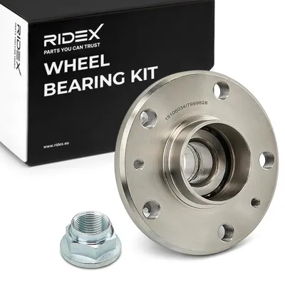 Produktbild von RIDEX Radlagersatz Hinten für RENAULT Clio V Schrägheck (BF) 654W0123
