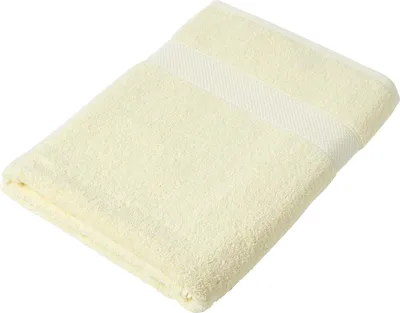 Obrázek produktu pro HOMESCAPES 100% turecká bavlna 500g/m² plážová osuška 100x180cm - žlutá