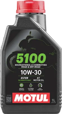 Obrázek produktu pro MOTUL 5100 4T Motorový olej - 10W30 1 litr