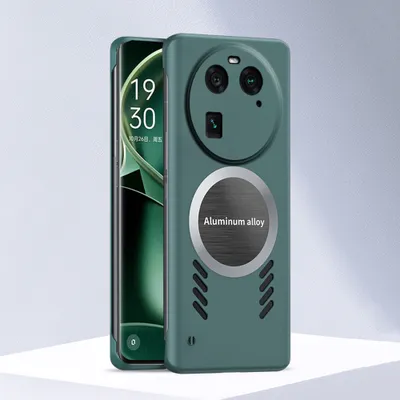 A smartphone case is shown next to a smartphone.