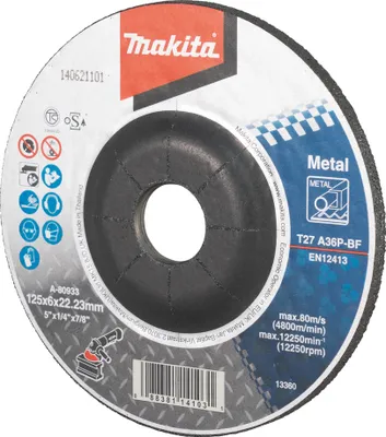 Zdjęcie produktu dla Makita Schruppscheibe 1 Stk. • 125 mm • 22,23 mm • 6,0 mm
