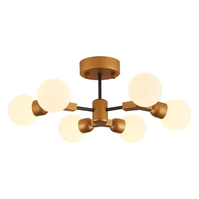Produktbild von Deckenleuchte XW817-6 E14 Leuchtmittel inkl. Lichtfarbe warmweiß kaltweiß mit Schalter umändern