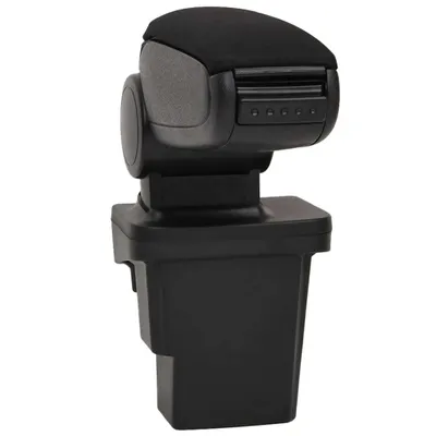 Produktbild von vidaXL Auto-Armlehne Schwarz 17x32x(37-53) cm ABS