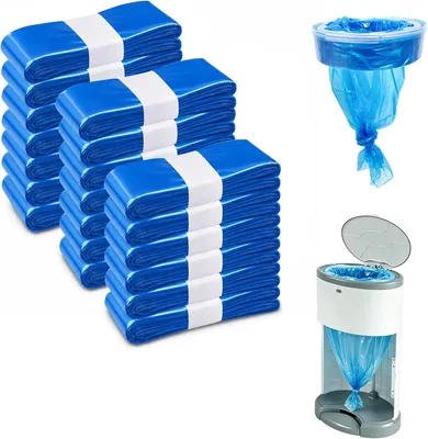 Imagen del producto de Casetes de recambio para dispensadores de pañales, 20 unidades, 4,5 metros por rollo, de uso universal, con protección contra olores