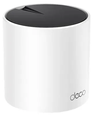 Produktbild von TP-Link Deco X55, Schwarz, Weiß, Intern, Dual-Band (2,4 GHz/5 GHz), Wi-Fi 6 (802.11ax), 802.11a, 802.11b, 802.11g, Wi-Fi 4 (802.11n), Wi-Fi 5 (802.11ac), Wi-Fi 6 (802.11ax), 2402 Mbit/s