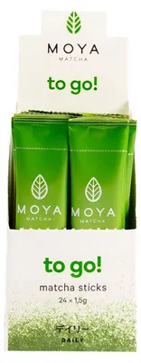 Image de GREEN MATCHA JAPANESE TEA (24 x 1,5 g) 36 g - MOYA MATCHA