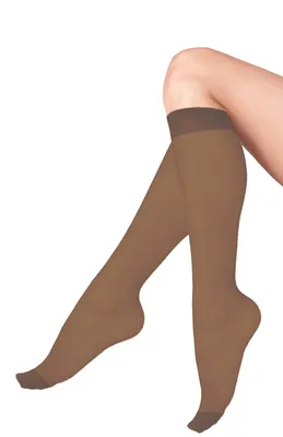 Produktbild von Yenita® Feinkniestrümpfe 60 Den 10 Paar One Size perle
