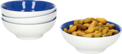 Produktbild von 4er Set Doppio Schalen flach Ø 8 cm Indigo-Blau Snack-Schüssel Bowl Ritzenhoff