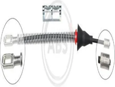 Produktbild von A.B.S. Handbremsseil Seilzug Feststellbremse für OPEL VECTRA B (36) K12076