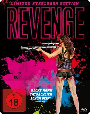 Produktbild von PLAION Revenge (Steelbook) (Blu-ray), Blu-ray, Deutsch, Englisch, Französisch, Thriller, 2D, Deutsch, 2.35:1
