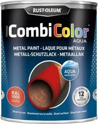 Produktbild von Rust-Oleum CombiColor Aqua Seidenglanz 750ml Reinweiß