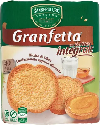 Produktbild von Buitoni Zwieback Granfette Vollkorn 300 Gr