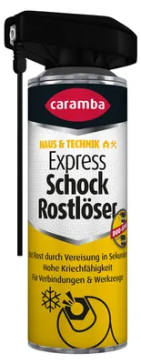 Produktbild von Caramba Express Schock Rostlöser, Rost- und Schmutzentferner für Metall-Gewinde