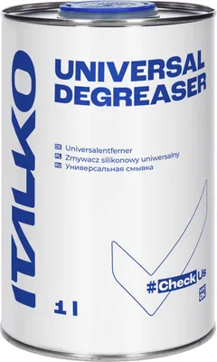 Produktbild von ITALKO Silikonentferner 1L – Entfetter für Lackierarbeiten – entfernt Silikon, Öl, Fett, Schmutz – lackierfertige Oberflächen