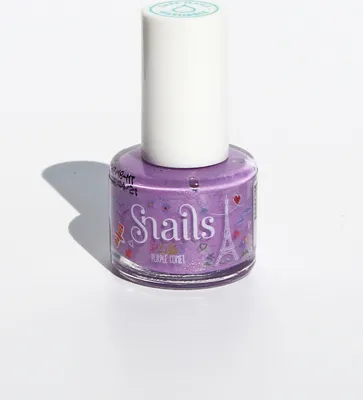 Obrázok produktu pre Snails 517308 Detský lak na nechty Mini Play Purple Comet Vodou riediteľný umývateľný bezpečný vegánsky