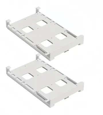 Produktbild von Solidchoice – 2er-Pack Kühlschrank-Organizer – Platzsparende Getränkeaufbewahrung für den Kühlschrank