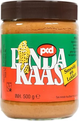 Produktbild von [ 500g ] pcd PINDAKAAS Erdnusspaste / Erdnussbutter / Peanut Butter