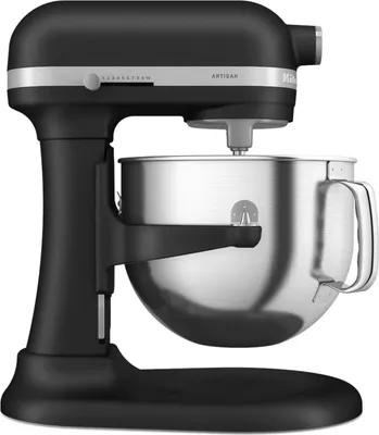 Image de KitchenAid 5KSM70SHXEBK, Mixeur sur socle, Noir, Gris, Acier inoxydable, Battre, pétrir, mélanger, 1,09 m, 6,6 l, CAST IRON BLACK