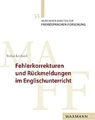 Produktbild von Fehlerkorrekturen und Rückmeldungen im Englischunterricht