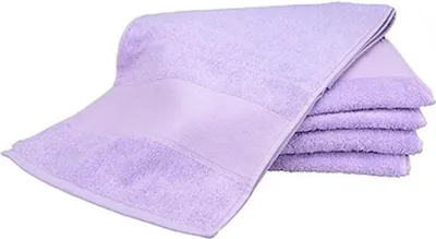 Produktbild von A&R 703.50 | PrintMe Sport Towel / 30 x 140 cm - Farbe: Light Purple - Größe: 30 x 140 cm