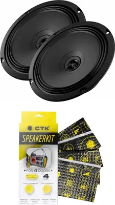 Produktbild von Lautsprecher Audison APX 6.5 inkl. CTK Speakerkit Dämmpaket -