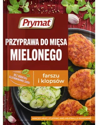 Zdjęcie produktu dla Przyprawa do mięsa mielonego 20g Prymat