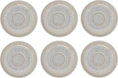 Zdjęcie produktu dla jak. by Villeroy & Boch Spodki do espresso z masy perłowej zestaw 6 d. 12cm Porz