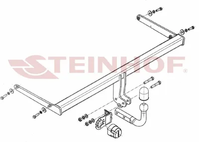Produktbild von Z546987 Anhängerkupplung passend für MAZDA 2 2007-2015 starr