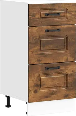 Produktbild von Küchenunterschrank Kalmar Räuchereiche Holzwerkstoff