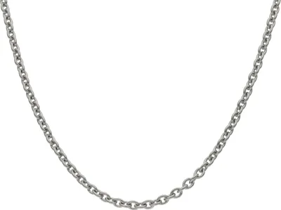 Produktbild von Kette Anker Damen und Herren Edelstahl silberfarben JL45-05-0121 JuwelmaLux 80 cm