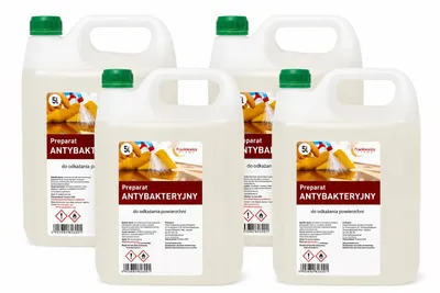 Zdjęcie produktu dla Płyn do Dezynfekcji Powierzchni 5L 70% Alkoholu Do Podłóg, Blatów i Powierzchni Kontaktu z Żywnością PZH