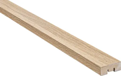 Produktbild von HEXIM 2,7m Lamellen MDF Holz - Lamellenwand Raumteiler Top Design Holzlamellen Wandverkleidung - (2 Stück - Eiche Sonoma) Wanddesign Raumtrenner Eiche