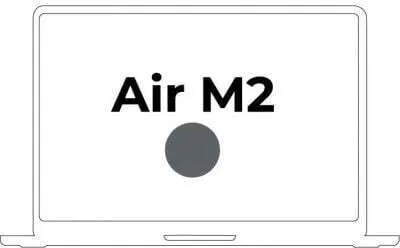 Zdjęcie produktu dla Apple Macbook Air 13,6"/ M2 8-rdzeniowy CPU/ 8GB/ 256GB SSD/ 8-rdzeniowy GPU/ Gris Espacial