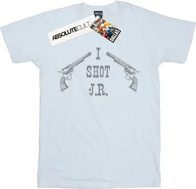 Produktbild von Dallas - "I Shot J.R." T-Shirt für Damen BI20366 (3XL) (Weiß)
