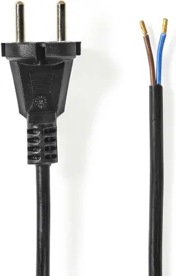 Produktbild von Nedis Staubsauger Netzkabel | 15.0 m | Typ F (CEE 7/7) | 250 V | 16 A | Schwarz NE550688415