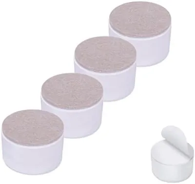 Produktbild von PolkaHome® Möbelbeine – 5 cm Erhöhung für Betten, Sofas, Tische und Stühle, 4 Stück