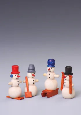 Produktbild von Tischdeko Schneemann Höhe ca 4 cm NEU