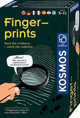 Productafbeelding van KOSMOS Vingerafdrukken INT, Doe-het-zelf experimenten, Experimenteerset, Experimenten, vanaf 8 jaar, 617554