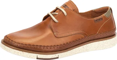 Produktbild von Pikolinos Herren Sneaker Leder Slipper Schnürung Halbschuhe San Juan M6L-4275C, Größe:44 EU, Farbe:Braun