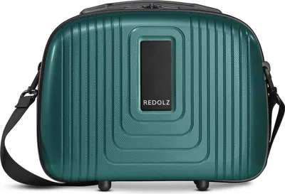 Produktbild von REDOLZ Essentials 14 Beauty Case Pearl-Green Metallic grün
