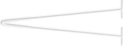 Produktbild von Doppelheftfäden 65mm, 5000 St., transparent