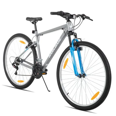 Produktbild von HILAND Mountainbike 29 Zoll Herren Damen Studenten fahrräder, Gelände Pendlerfahrräder Mit 18 Gang, Doppel-V-Bremsen, stoßdämpfender Federgabel