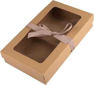 5 Geschenkschachteln 25.5 x 15.5 x 5.5 cm natur