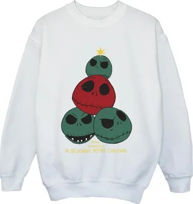 Immagine prodotto di The Nightmare Before Christmas - Felpa per ragazzi BI53521 (128) (Weiß)