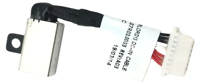 Image de DC Jack prise d'alimentation prise de charge DC IN câble compatible pour 0PF8JG