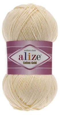 Produktbild von Alize 100 g Baumwolle Gold Premium Wolle   458